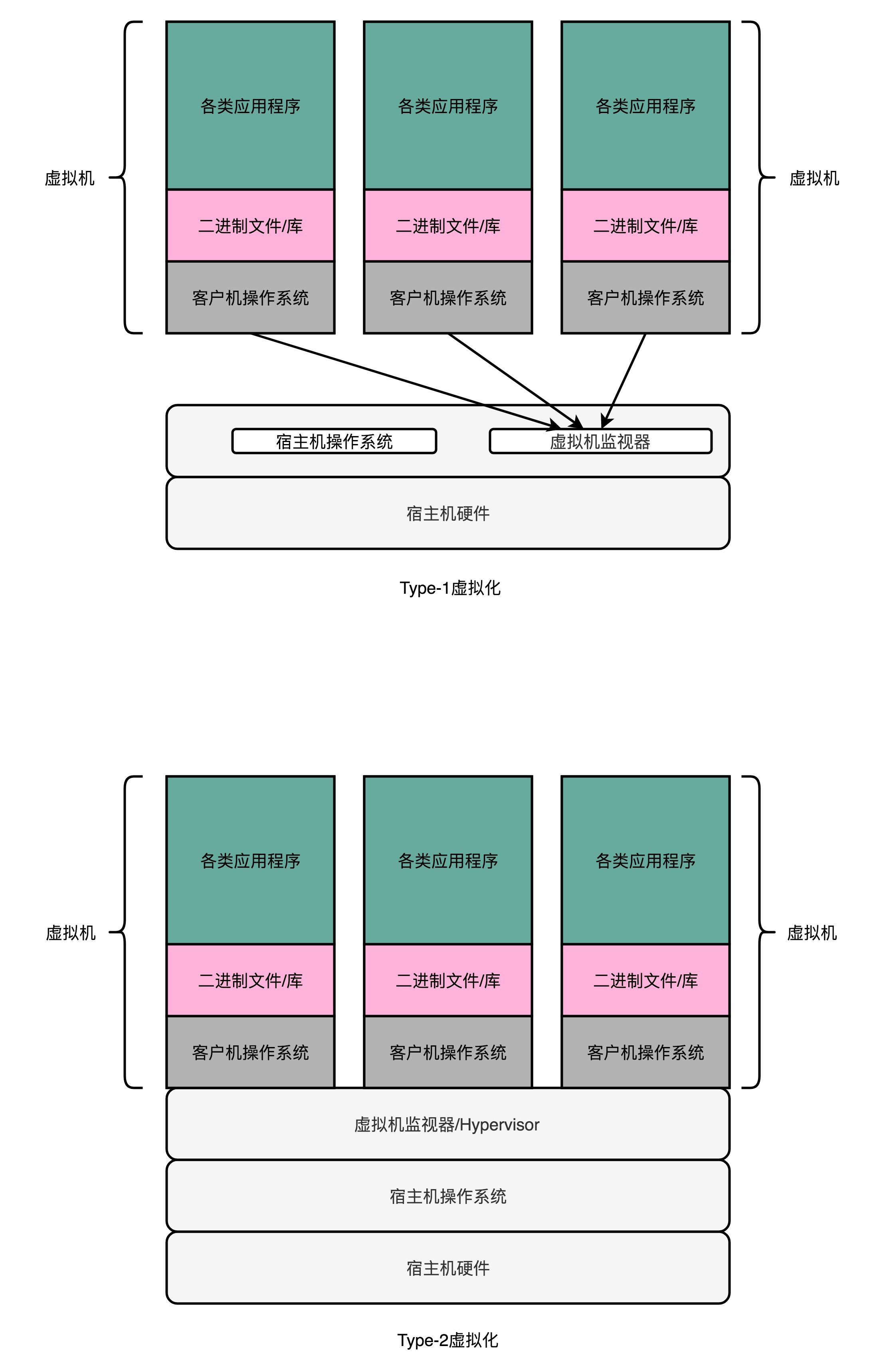 Type-1 虚拟化