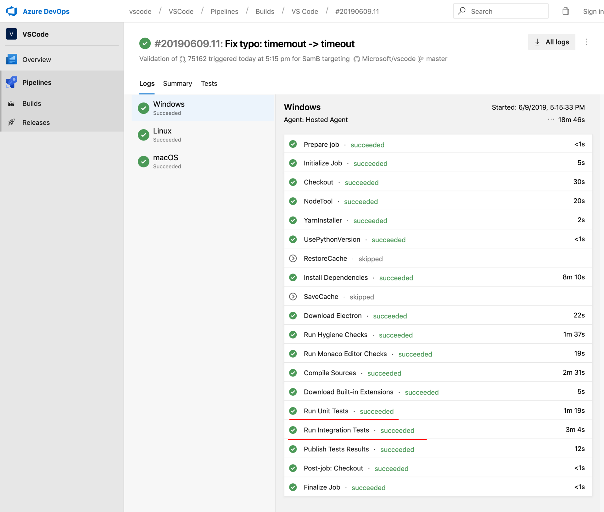 Azure DevOps 持续集成