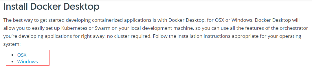 Docker Desktop 下载